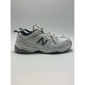 New Balance Mens MX619WN Walking Run Shoes Sz 10.5 D White Blue Sneakers Preown